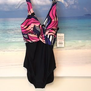 Maxine of Hollywood-NWT-1 pc Swimsuit-Size 10